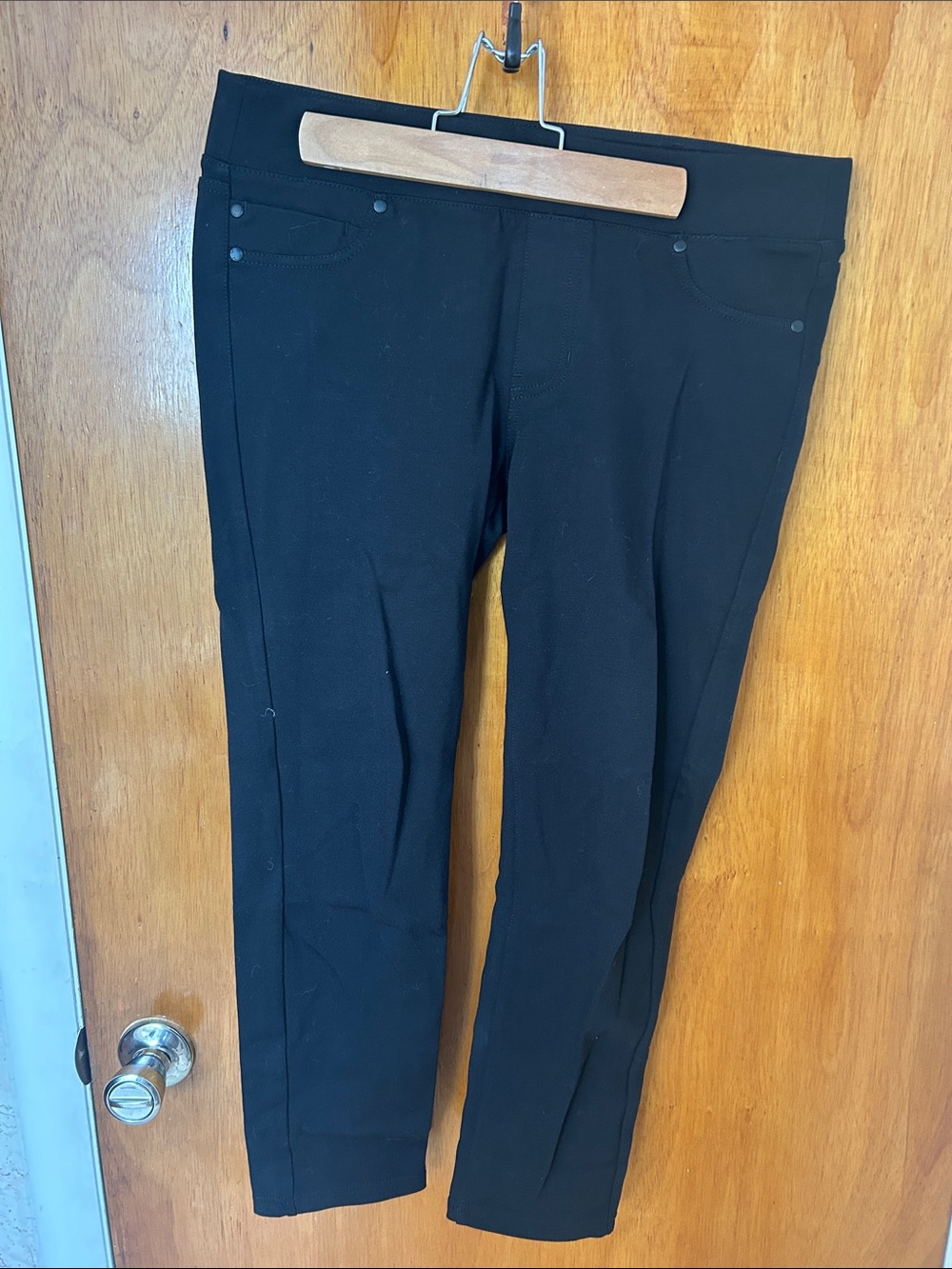 Liverpool Jeans Company Black Women's Pull-On Ponte Pants